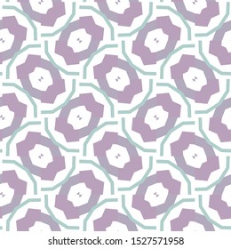 Geometric ornamental vector pattern. Seamless design texture.