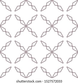 Geometric ornamental vector pattern. Seamless design texture.