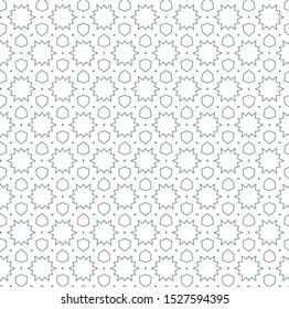 Geometric ornamental vector pattern. Seamless design texture.