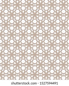 Geometric ornamental vector pattern. Seamless design texture.