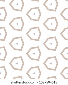Geometric ornamental vector pattern. Seamless design texture.