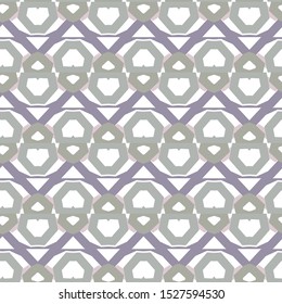 Geometric ornamental vector pattern. Seamless design texture.