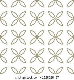Geometric ornamental vector pattern. Seamless design texture.