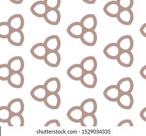 Geometric ornamental vector pattern. Seamless design texture.