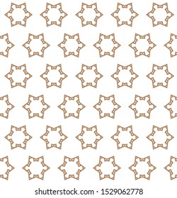 Geometric ornamental vector pattern. Seamless design texture.