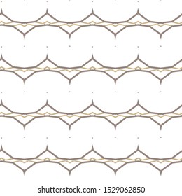 Geometric ornamental vector pattern. Seamless design texture.