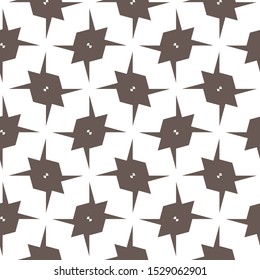 Geometric ornamental vector pattern. Seamless design texture.