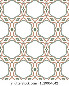 Geometric ornamental vector pattern. Seamless design texture.