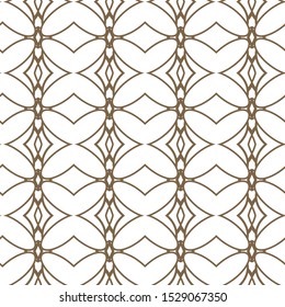 Geometric ornamental vector pattern. Seamless design texture.