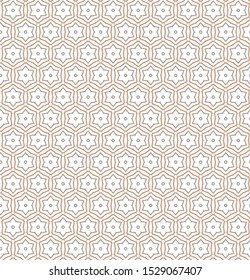 Geometric ornamental vector pattern. Seamless design texture.
