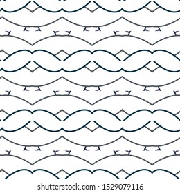 Geometric ornamental vector pattern. Seamless design texture.