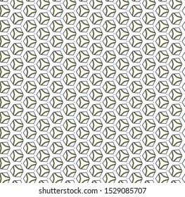 Geometric ornamental vector pattern. Seamless design texture.