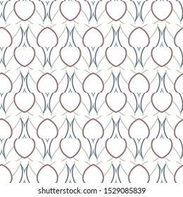Geometric ornamental vector pattern. Seamless design texture.