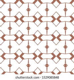 Geometric ornamental vector pattern. Seamless design texture.