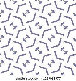 Geometric ornamental vector pattern. Seamless design texture.