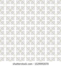 Geometric ornamental vector pattern. Seamless design texture.