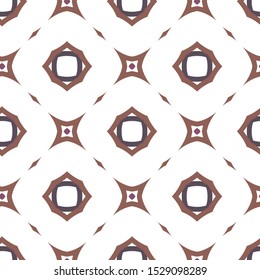 Geometric ornamental vector pattern. Seamless design texture.