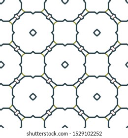 Geometric ornamental vector pattern. Seamless design texture.