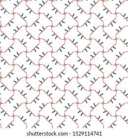 Geometric ornamental vector pattern. Seamless design texture.