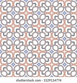 Geometric ornamental vector pattern. Seamless design texture.