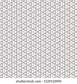 Geometric ornamental vector pattern. Seamless design texture.
