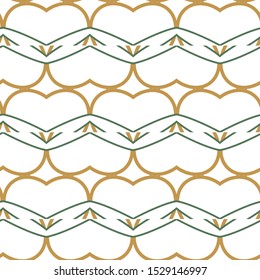 Geometric ornamental vector pattern. Seamless design texture.