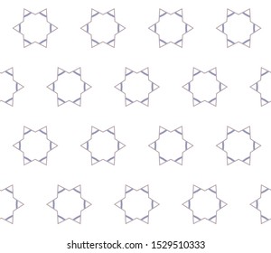 Geometric ornamental vector pattern. Seamless design texture.