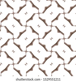 Geometric ornamental vector pattern. Seamless design texture.
