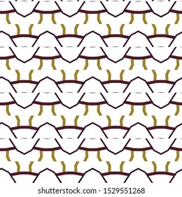 Geometric ornamental vector pattern. Seamless design texture.