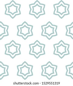 Geometric ornamental vector pattern. Seamless design texture.