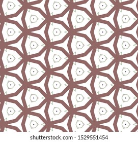 Geometric ornamental vector pattern. Seamless design texture.
