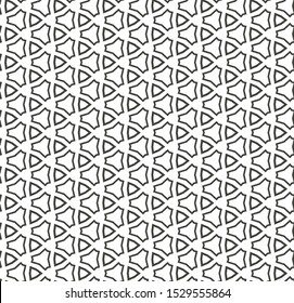 Geometric ornamental vector pattern. Seamless design texture.