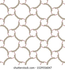 Geometric ornamental vector pattern. Seamless design texture.