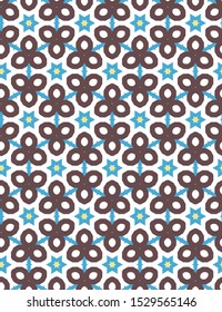 Geometric ornamental vector pattern. Seamless design texture.