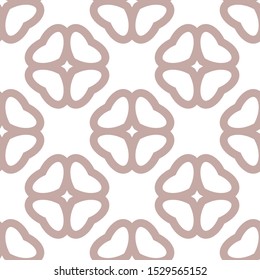 Geometric ornamental vector pattern. Seamless design texture.