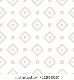 Geometric ornamental vector pattern. Seamless design texture.