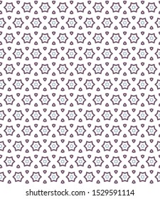 Geometric ornamental vector pattern. Seamless design texture.