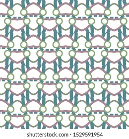 Geometric ornamental vector pattern. Seamless design texture.