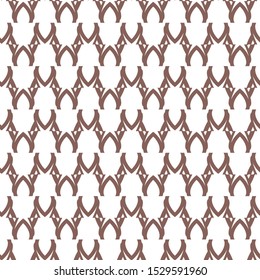 Geometric ornamental vector pattern. Seamless design texture.