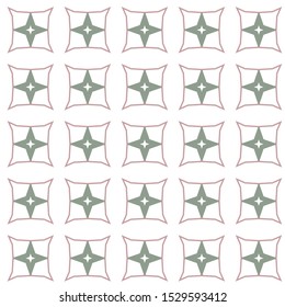 Geometric ornamental vector pattern. Seamless design texture.