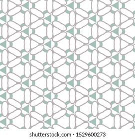 Geometric ornamental vector pattern. Seamless design texture.