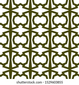 Geometric ornamental vector pattern. Seamless design texture.