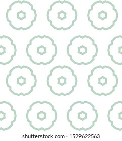 Geometric ornamental vector pattern. Seamless design texture.