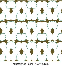Geometric ornamental vector pattern. Seamless design texture.