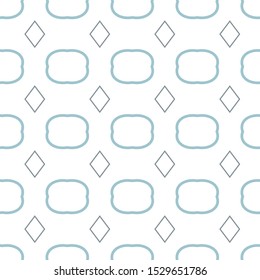 Geometric ornamental vector pattern. Seamless design texture.