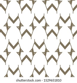 Geometric ornamental vector pattern. Seamless design texture.