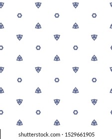 Geometric ornamental vector pattern. Seamless design texture.