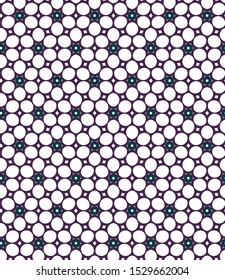 Geometric ornamental vector pattern. Seamless design texture.