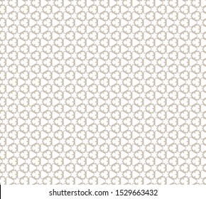 Geometric ornamental vector pattern. Seamless design texture.