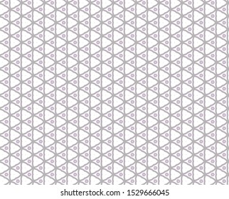 Geometric ornamental vector pattern. Seamless design texture.